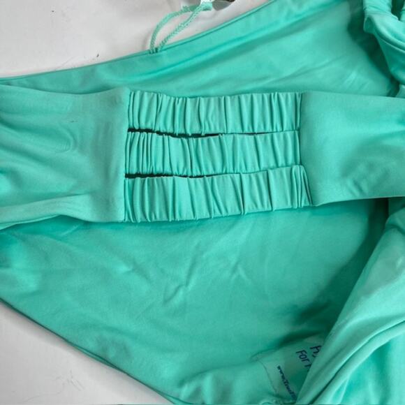 Becca by Rebecca Virtue NEW Jordan Tab Side Hipster Bikini Bottoms Sz Medium - Picture 9 of 12